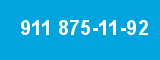 911 875-11-92